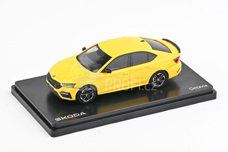 Abrex Škoda Octavia IV RS (2020) 1:43 - Žlutá Sprint