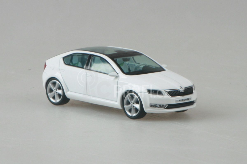 Abrex Škoda Vision D Concept (2011) 1:43 - Bílá Candi Uni