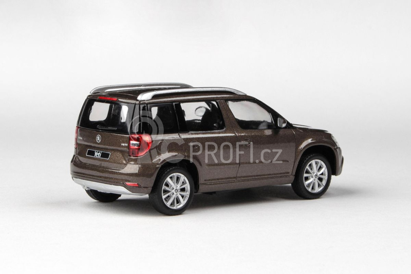 Abrex Škoda Yeti FL (2013) 1:43 - Hnědá Mato Metalíza