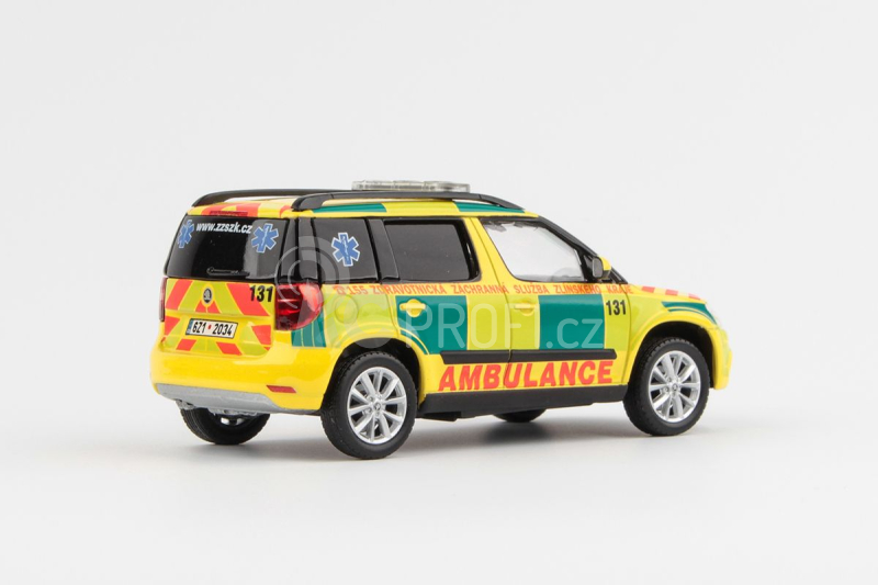 Abrex Škoda Yeti FL (2013) 1:43 - ZZS Zlínského Kraje 131