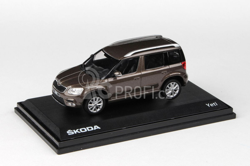 Abrex Škoda Yeti FL (2013) 1:43 - Hnědá Mato Metalíza