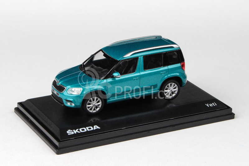 Abrex Škoda Yeti FL (2013) 1:43 - Modrá Sea Metalíza