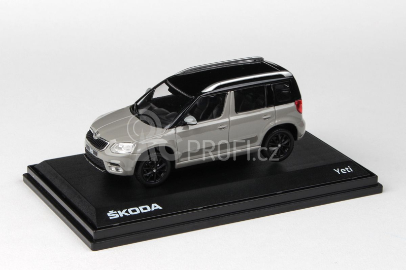 Abrex Škoda Yeti FL (2013) 1:43 - Šedá Steel Uni