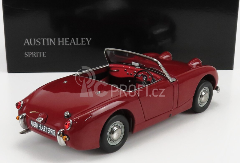 Kyosho Austin Healey Sprite Open - Spider 1958 1:18 Červená Červa