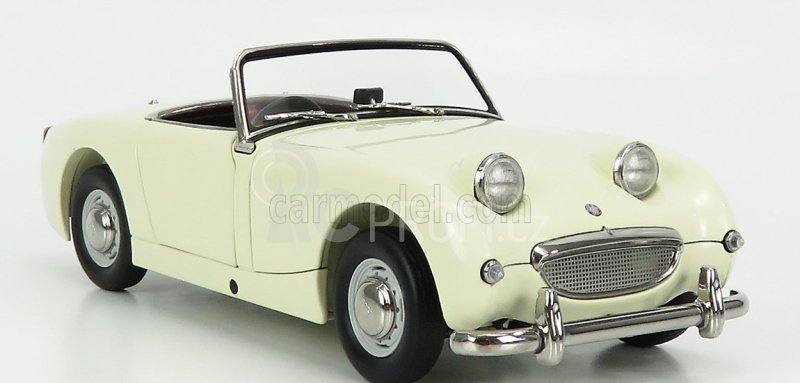 Kyosho Austin Healey Sprite Open - Spider 1958 1:18 Staroanglická Bílá