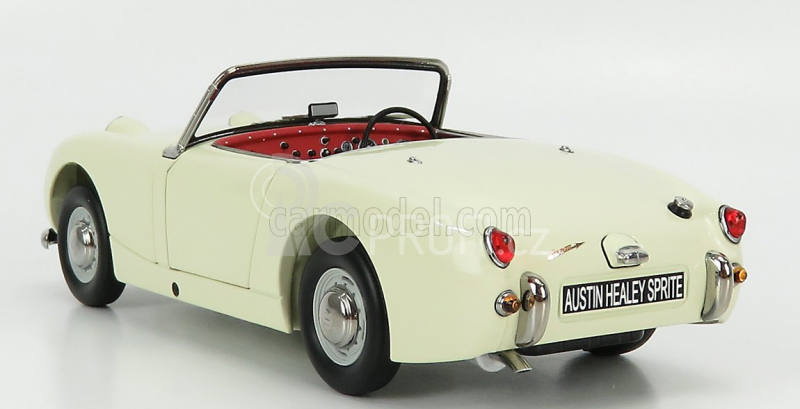 Kyosho Austin Healey Sprite Open - Spider 1958 1:18 Staroanglická Bílá