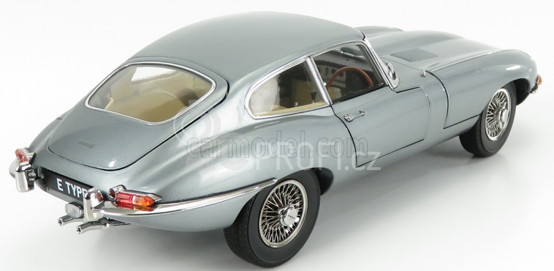 Kyosho Jaguar E-type Coupe Mk1 Rhd 1961 1:18 Zbrojový Kov