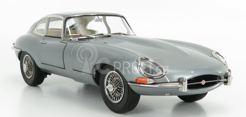 Kyosho Jaguar E-type Coupe Mk1 Rhd 1961 1:18 Zbrojový Kov