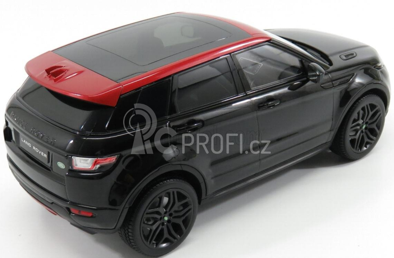 Kyosho Land rover Range Evoque 4-door Hse Dynamic Lux 2014 1:18 Santorini Černá S Červenou