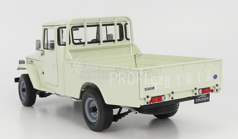 Kyosho Toyota Land Cruiser 40 4x4 Pick-up 1980 1:18 Bílá