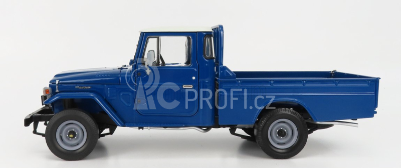 Kyosho Toyota Land Cruiser 40 4x4 Pick-up 1980 1:18 Modrá Bílá