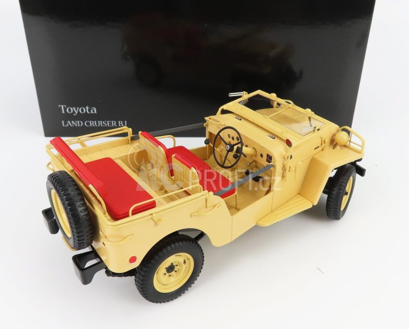 Kyosho Toyota Land Cruiser Bj 4x4 1951 1:18 Beige