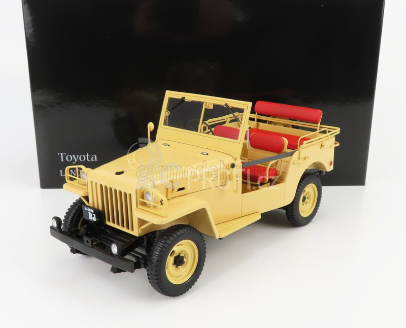 Kyosho Toyota Land Cruiser Bj 4x4 1951 1:18 Beige