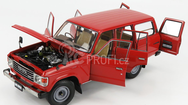 Kyosho Toyota Land Cruiser J60 1980 1:18 Red