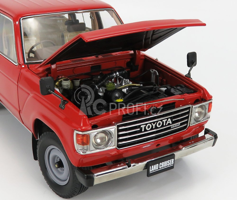 Kyosho Toyota Land Cruiser J60 1980 1:18 Red