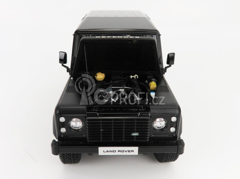 Lcd-model Land rover Defender 90 Works V8 70th Edition 2018 1:18 Matt Black