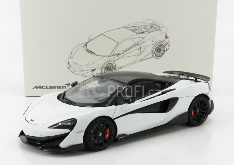 Lcd-model Mclaren 600lt 2018 1:18 Bílá