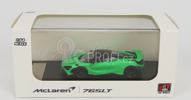 Lcd-model Mclaren 765lt 2020 1:64 Zelená