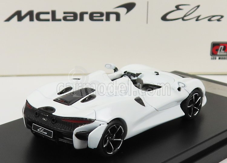 Lcd-model Mclaren Elva 2020 1:64 Bílá