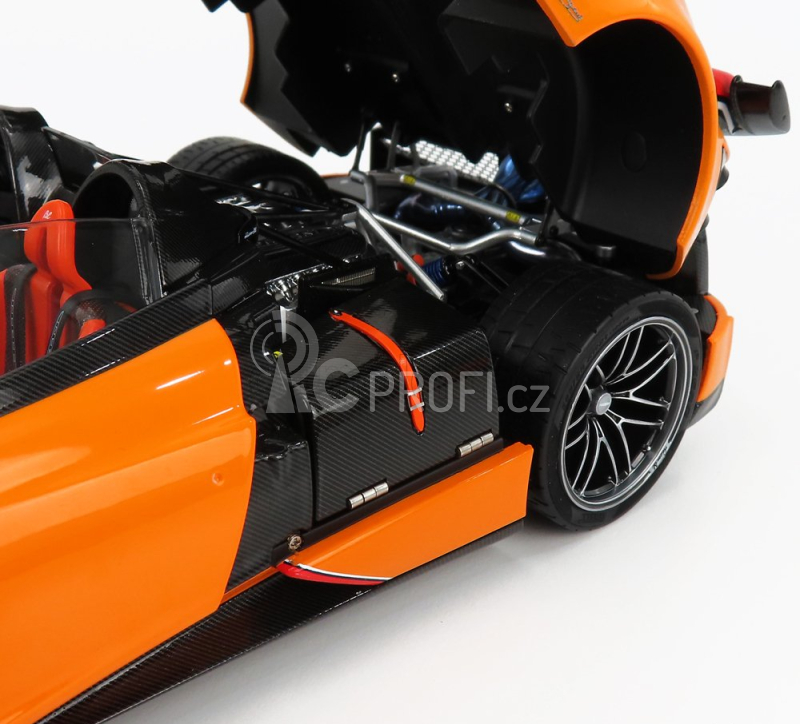 Lcd-model Pagani Huayra Bc Roadster N 20 2017 1:18 Oranžová Černá