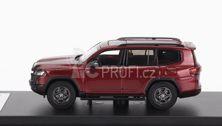 Lcd-model Toyota Land Cruiser Lc300-gr Sport 2022 1:64 Red