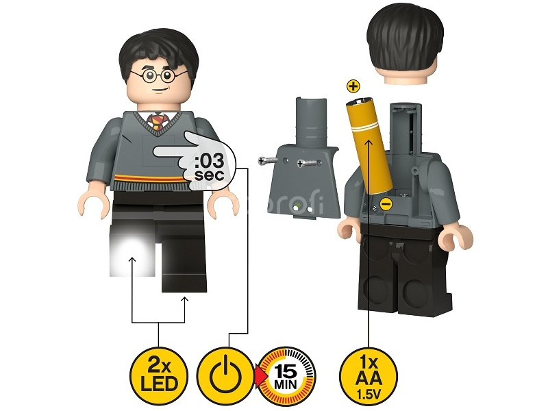 LEGO baterka - Harry Potter