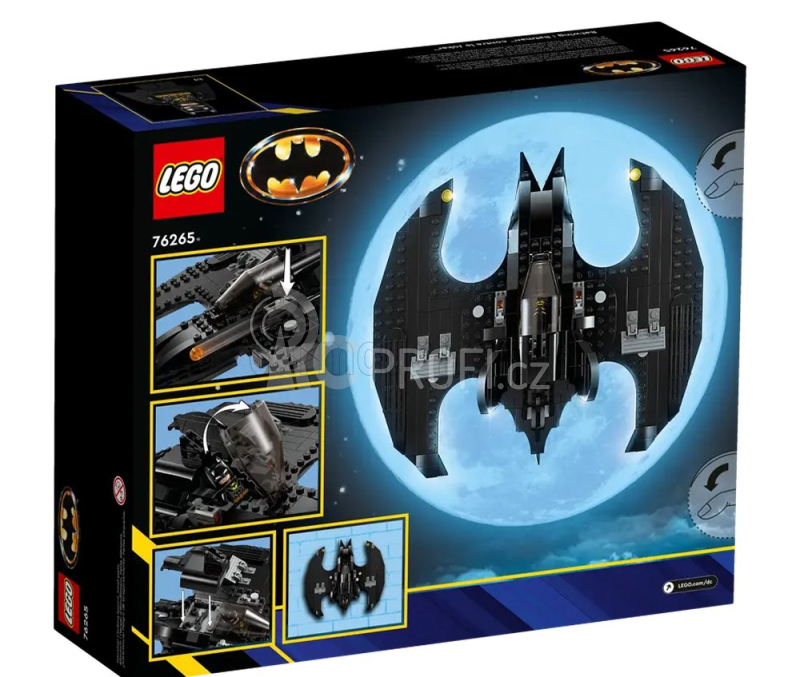 Lego Batman Lego - Batwing - Batman Vs The Joker - 357 Pezzi - 357 Pieces Black