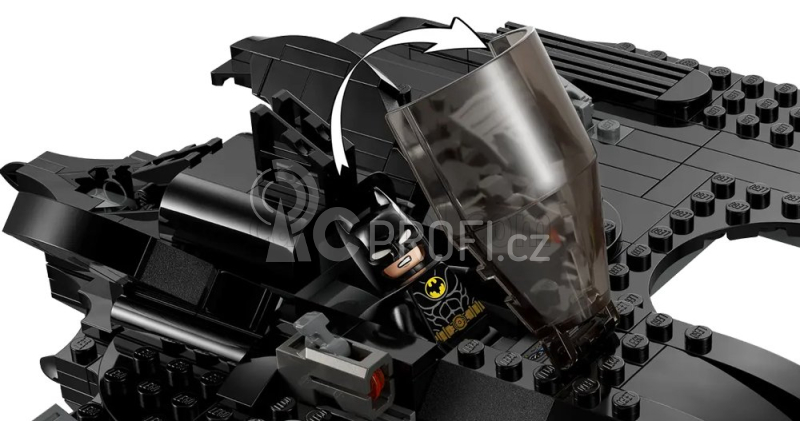 Lego Batman Lego - Batwing - Batman Vs The Joker - 357 Pezzi - 357 Pieces Black