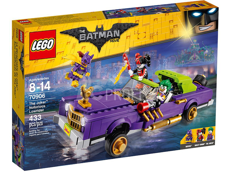 LEGO Batman Movie - Joker a jeho vůz Notorious Lowrider