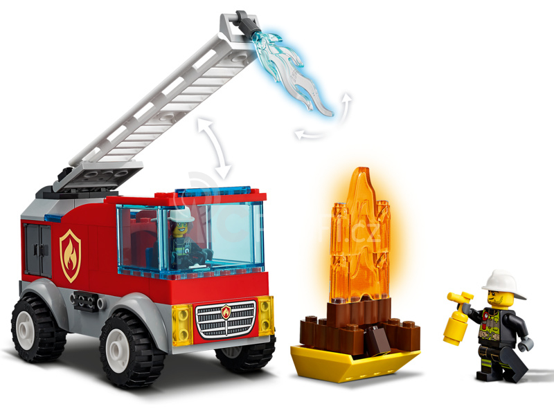 LEGO City - Hasičské auto s žebříkem