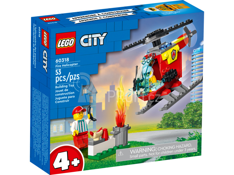 LEGO City - Hasičský vrtulník