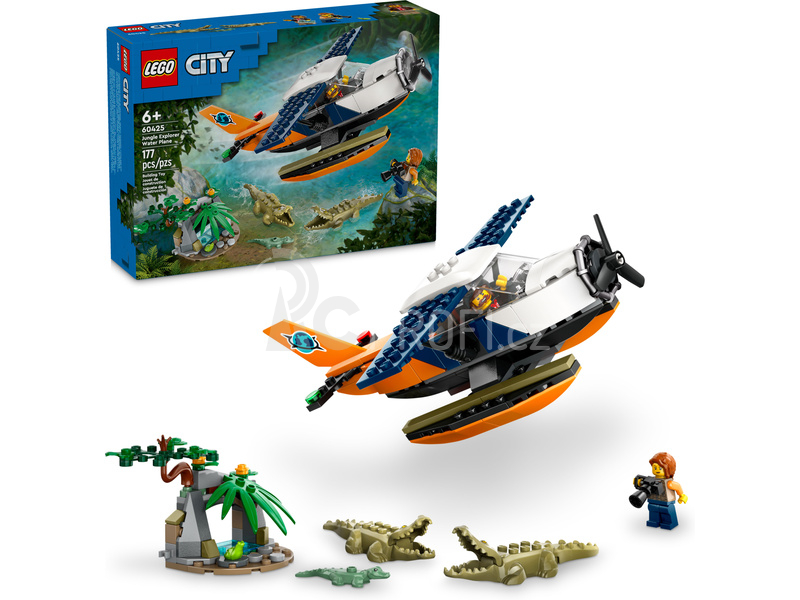 LEGO City - Hydroplán na průzkum džungle