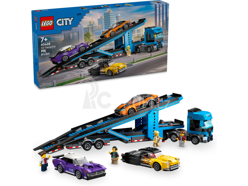 LEGO City - Kamion pro přepravu aut se sporťáky