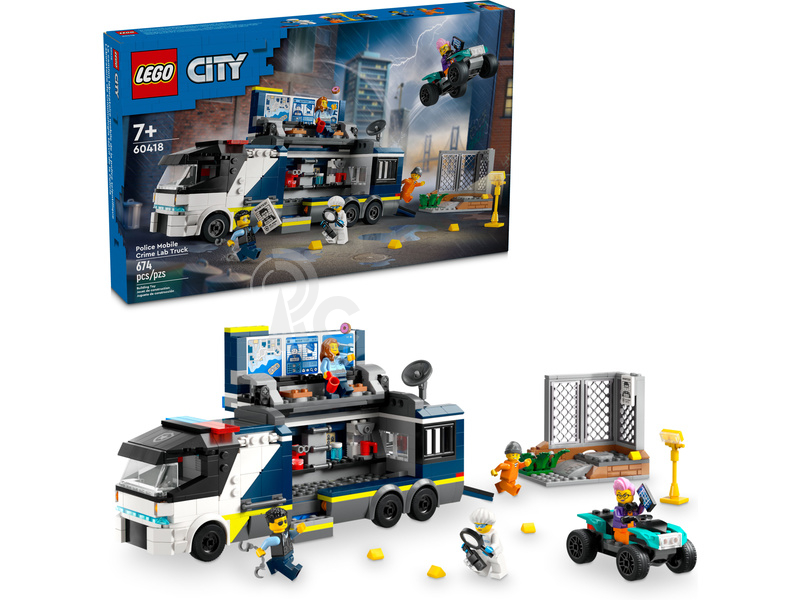 LEGO City - Mobilní kriminalistická laboratoř policistů