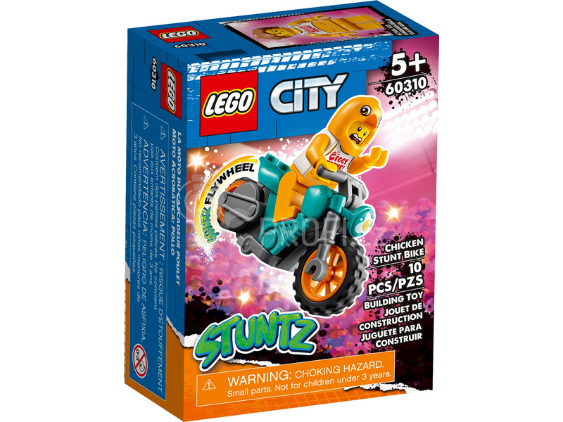 LEGO City - Motorka kaskadéra Kuřete