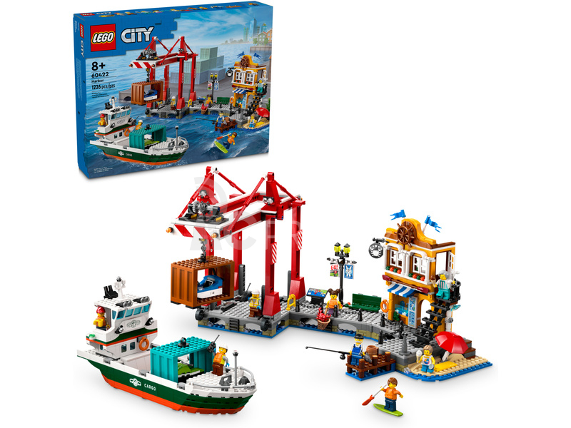 LEGO City - Přístav s nákladní lodí