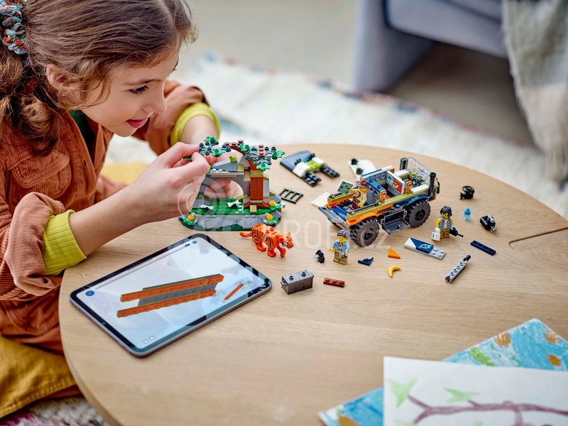 LEGO City - Terénní vůz na průzkum džungle