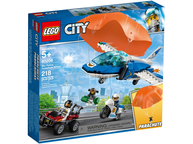 LEGO City - Zatčení zloděje s padákem