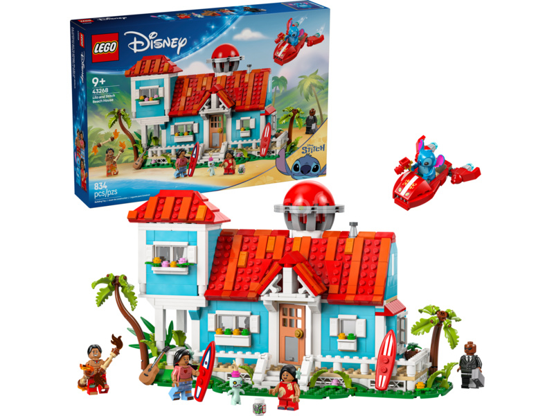 LEGO Disney - Lilo a Stitch a domek na pláži