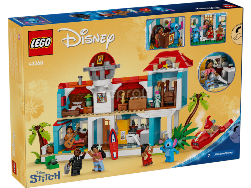 LEGO Disney - Lilo a Stitch a domek na pláži