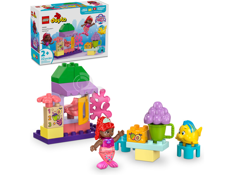 LEGO DUPLO - Ariel a Šupinka – stánek s kávou