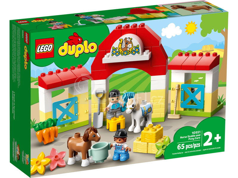 LEGO DUPLO - Koňská stáj a poník