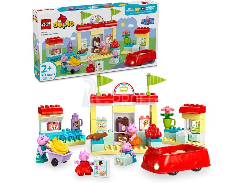 LEGO DUPLO - Prasátko Peppa a supermarket