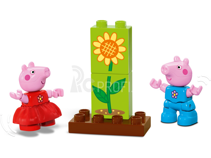 LEGO DUPLO - Prasátko Peppa – zahrada a dům na stromě