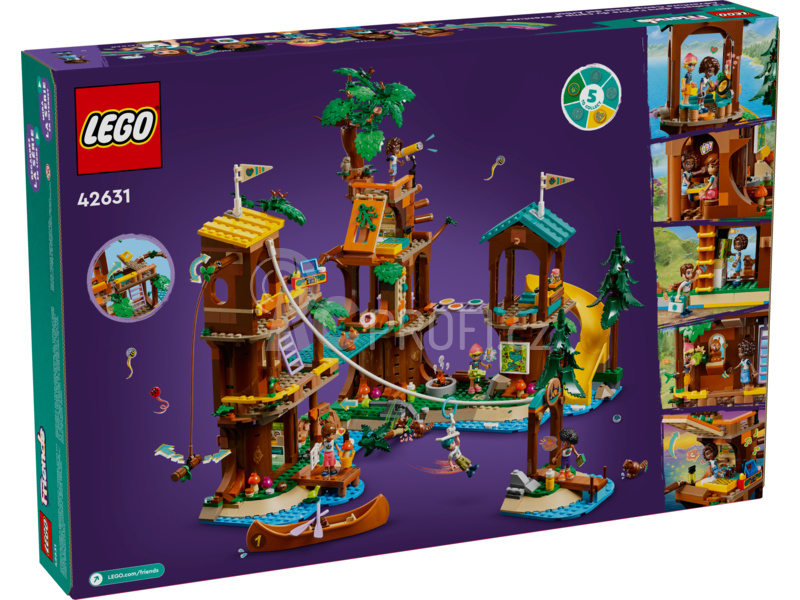 LEGO Friends - Dobrodružný tábor – dům na stromě