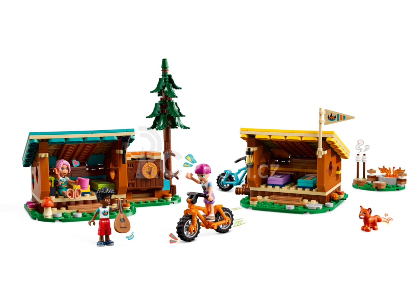 LEGO Friends - Útulné chatky na dobrodružném táboře