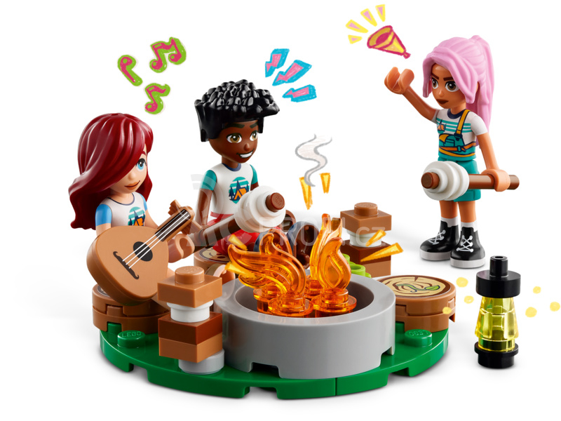 LEGO Friends - Útulné chatky na dobrodružném táboře