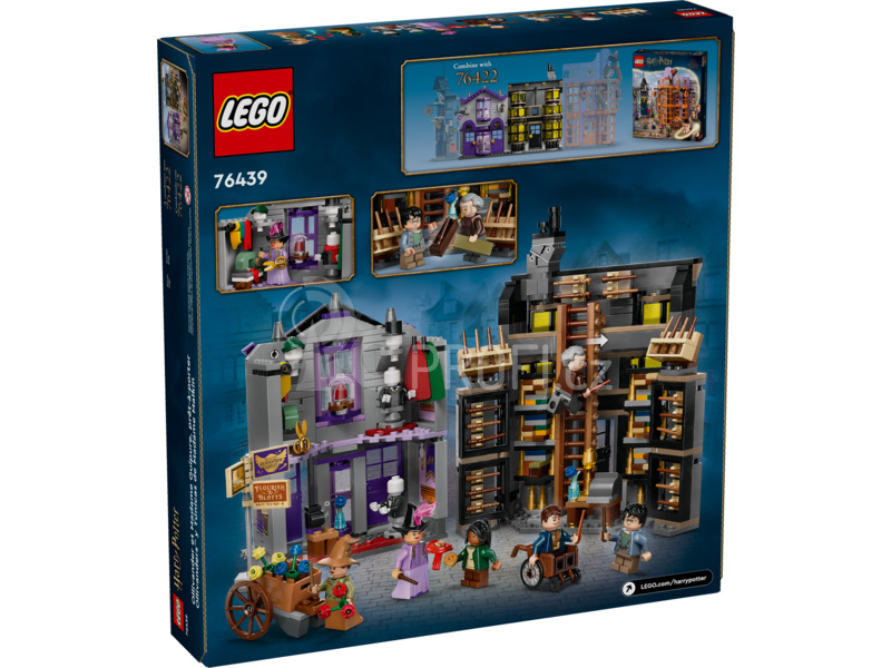 LEGO Harry Potter - Ollivanderův obchod a Obchod madame Malkinové