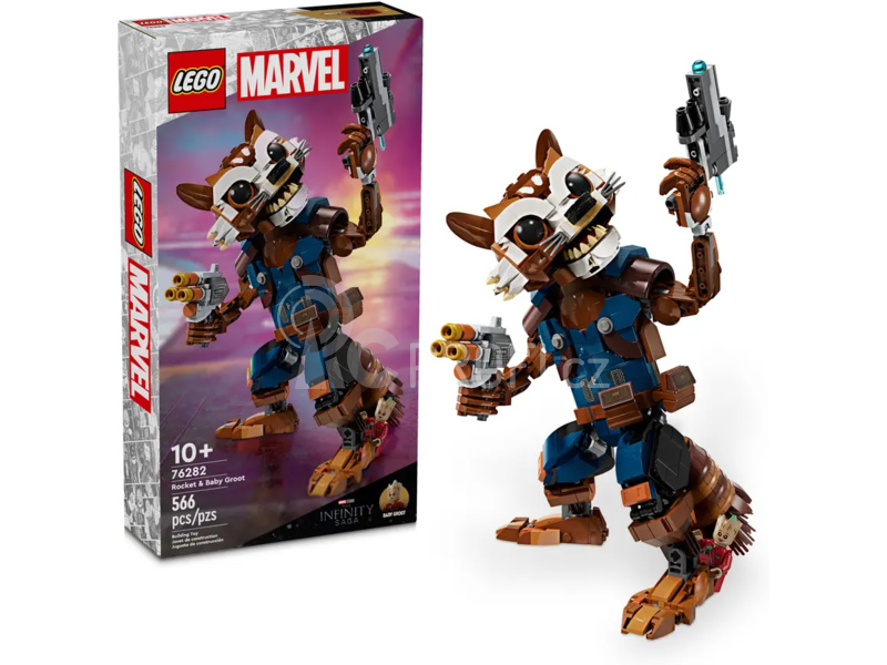 LEGO Marvel - Rocket a malý Groot