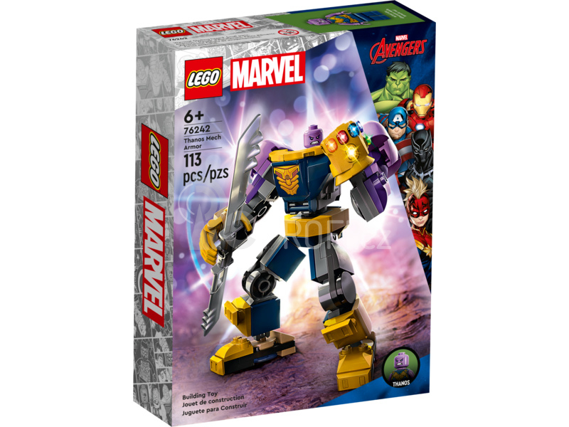 LEGO Marvel - Thanos v robotickém brnění